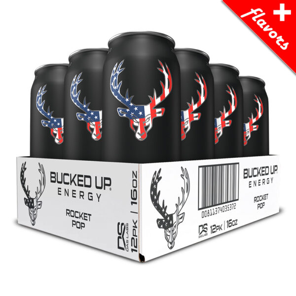 Bucked Up- Energy Drink 16oz/12cs